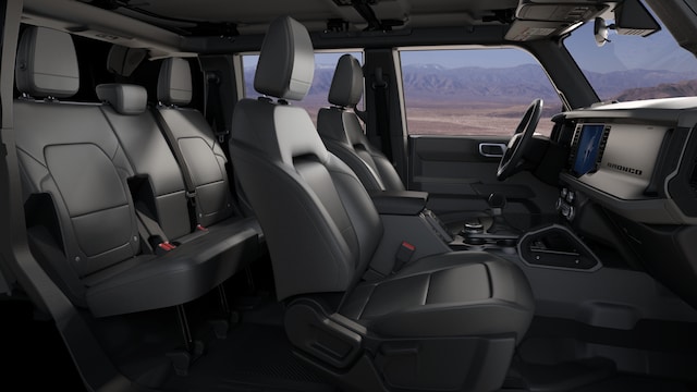 2025 Bronco®  Big Bend® Interior view